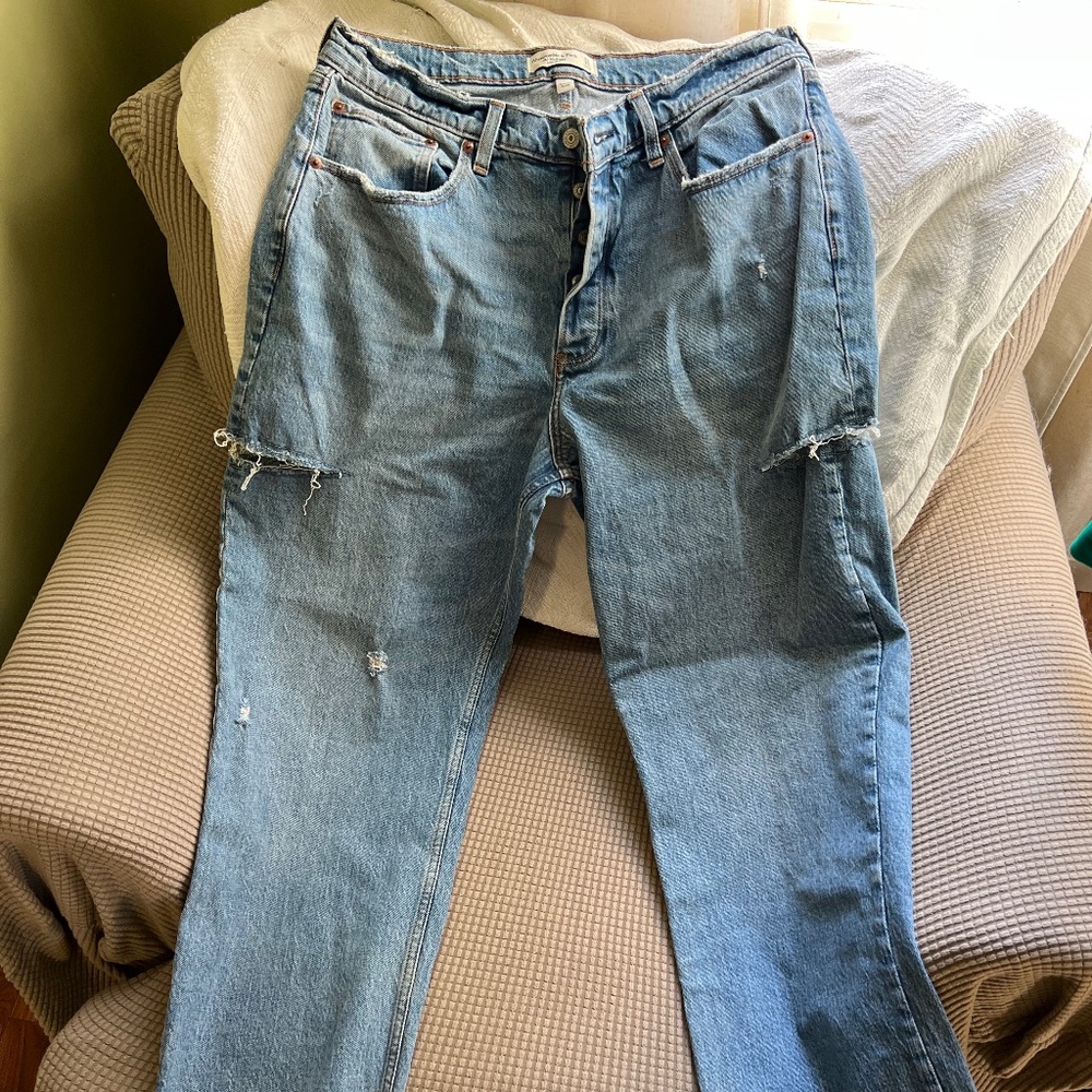 Abercrombie 90s Baggy Low Rise Jeans